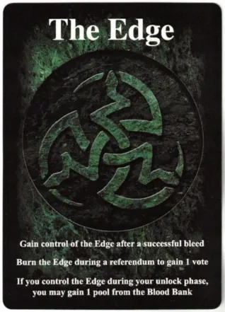 Edge artwork, the contested token in V:TES