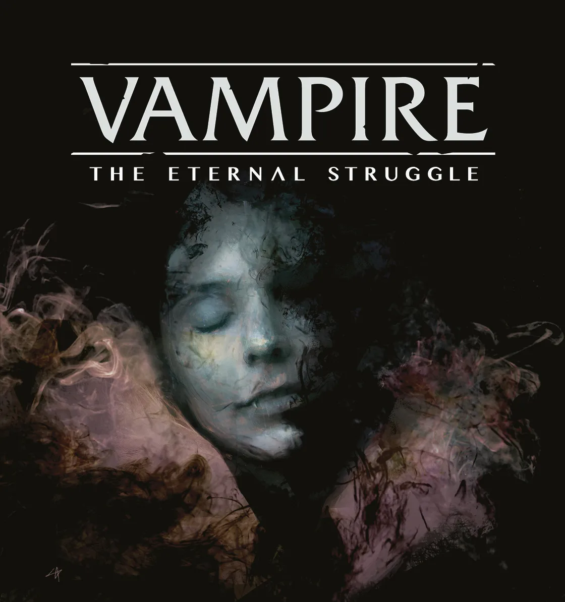 Cover di V:TES 5th Edition, illustrazione di Samuel Araya